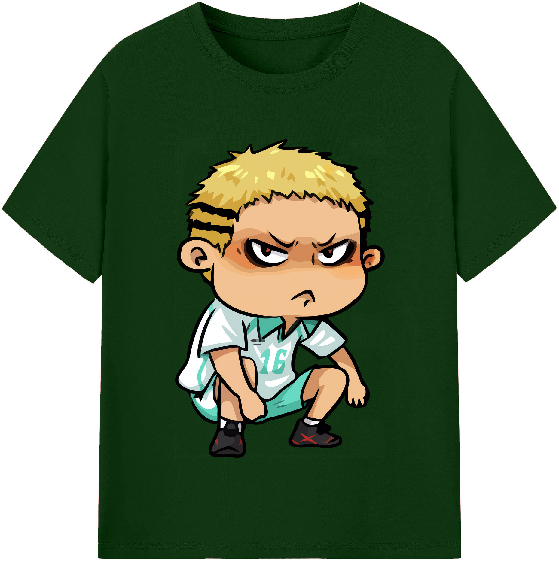（画像用） ハイキュー!! Haikyu!! 綿100％半袖Tシャツ（フロントプリント）